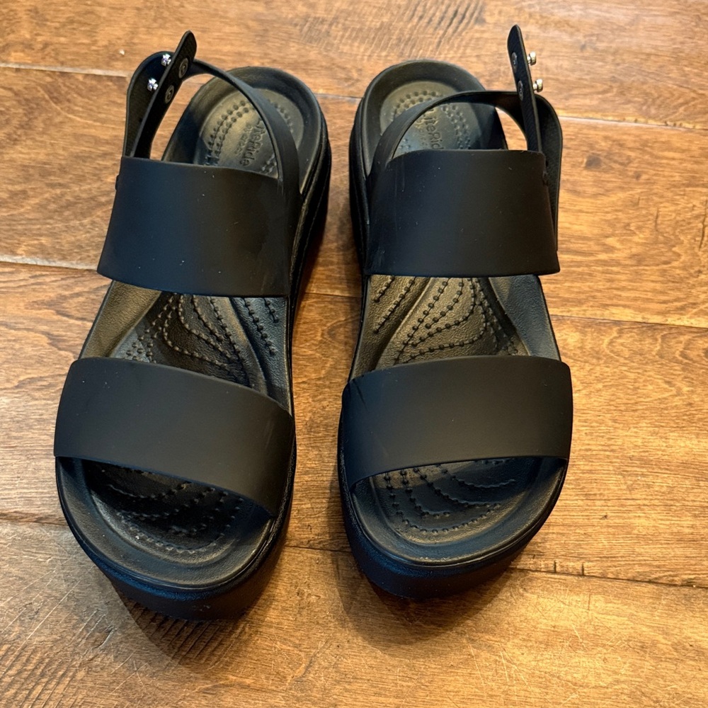 CROCS Black Women's Sandals